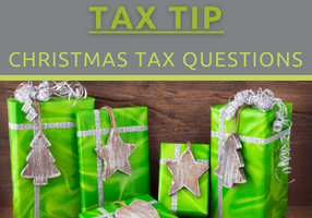 Tax Tip - Christmas tax Questions